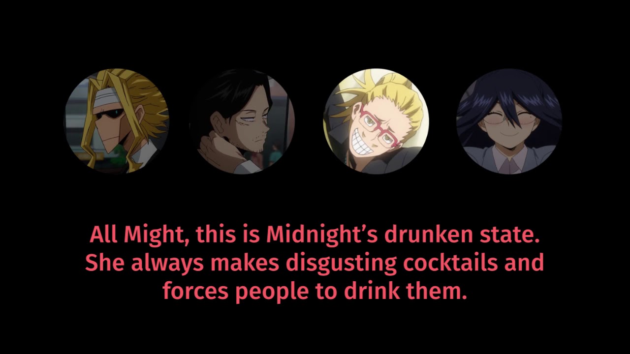 All Might and Aizawa's outing  Boku No Hero Academia Season 3 Drama CD