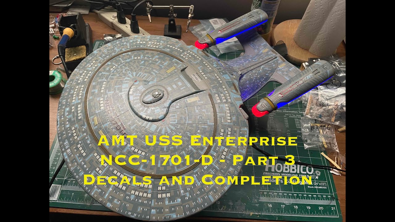 AMT USS Enterprise NCC-1701-D - Part 3