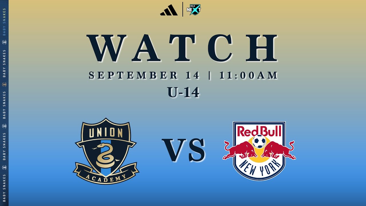 Philadelphia Union Academy U-14 vs. New York Red Bulls [9.14.25]