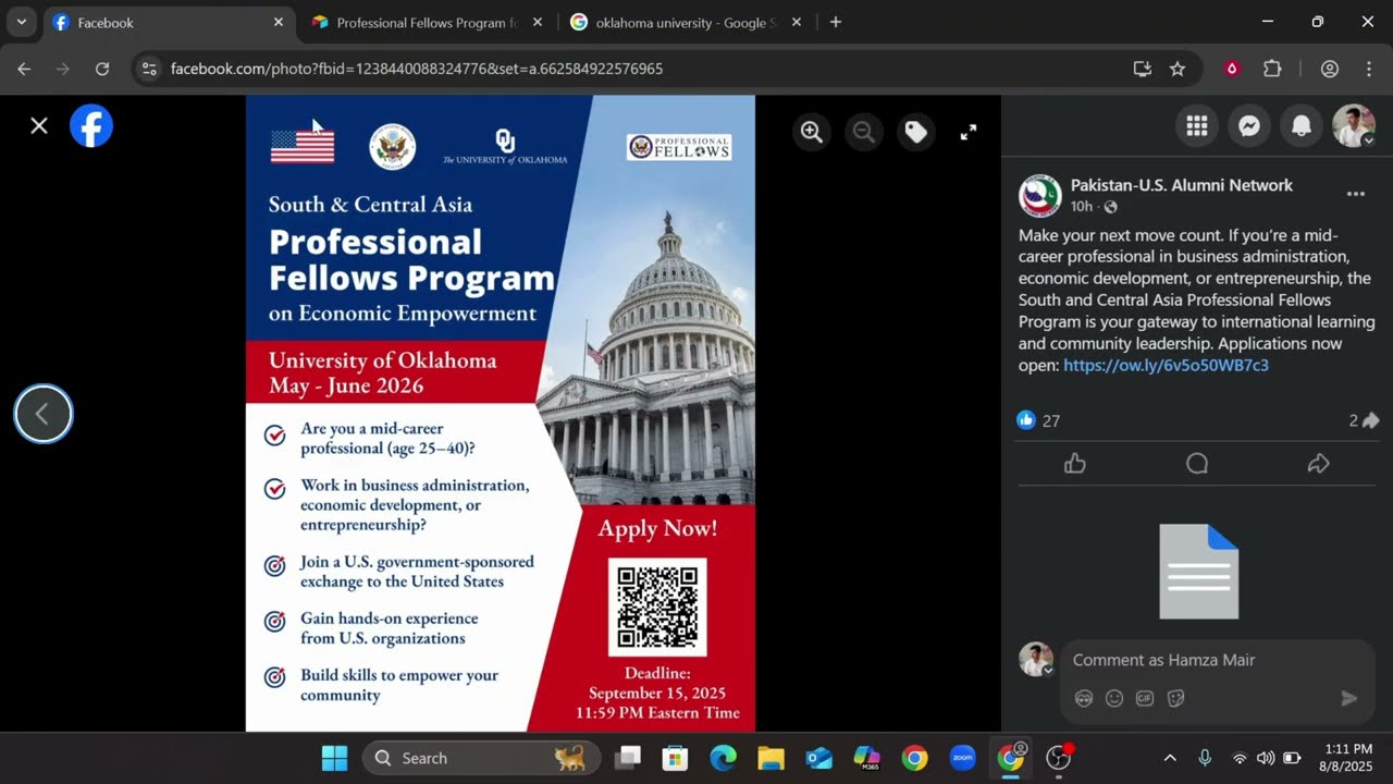 How to apply for the Professional Fellows Program Funded by the U.S. Department of State | Explained