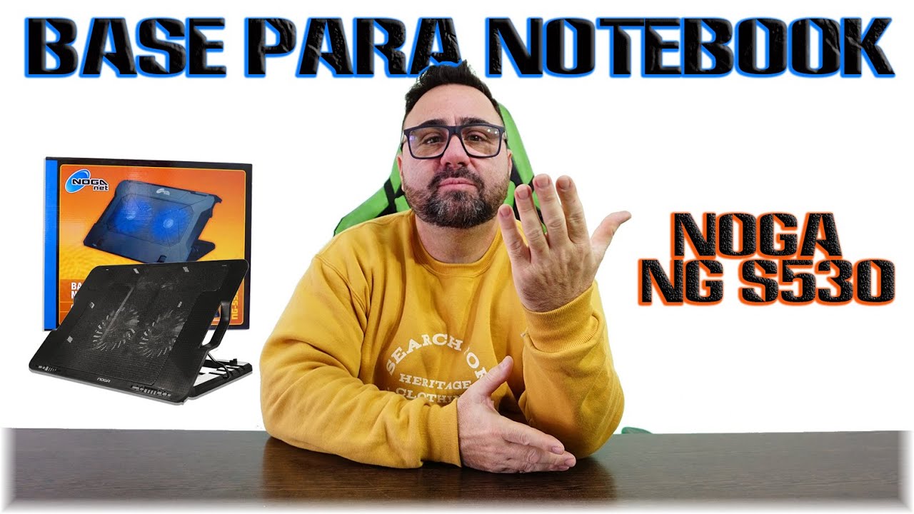 Potencia y Ergonom&iacute;a en tu Escritorio - Base para Notebook Noga NG S530