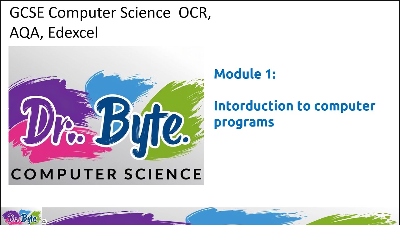GCSE Computer Science Programming Introduction | Basic PsudoCoding, Variables (OCR J277 / AQA 8525)