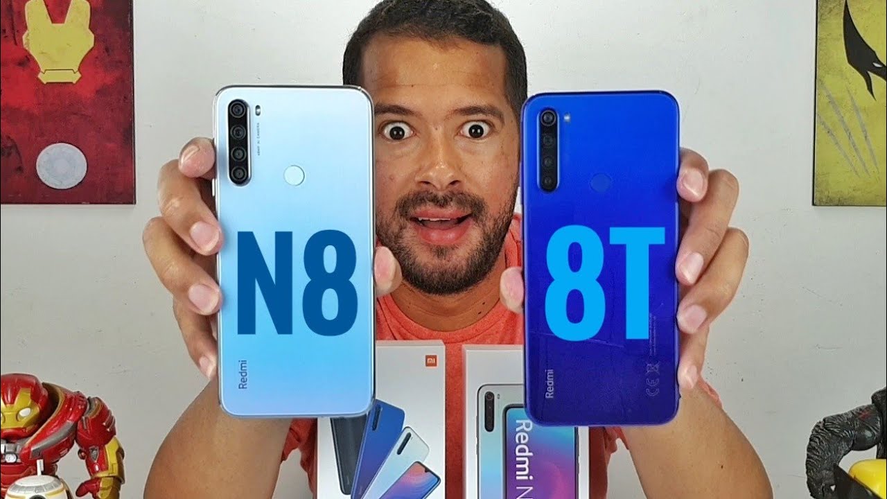 REDMI NOTE 8T VS REDMI NOTE 8, PRINCIPAIS DIFERENÇAS.
