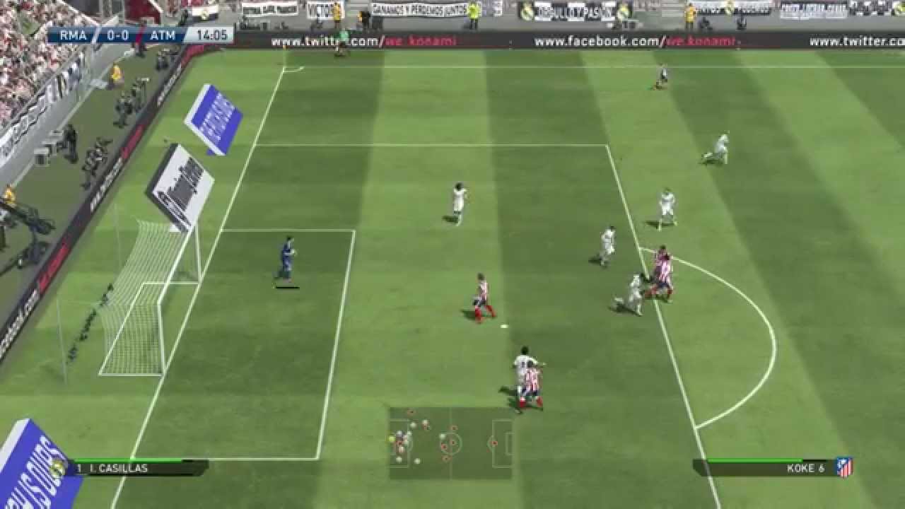 PES 2015 referees fouls tackles red cards and injuries [PS4]