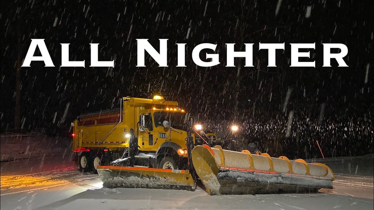 ❄️ RIDE ALONG FOR 2.5+ HOURS of REAL SNOW PLOWING ❄️
