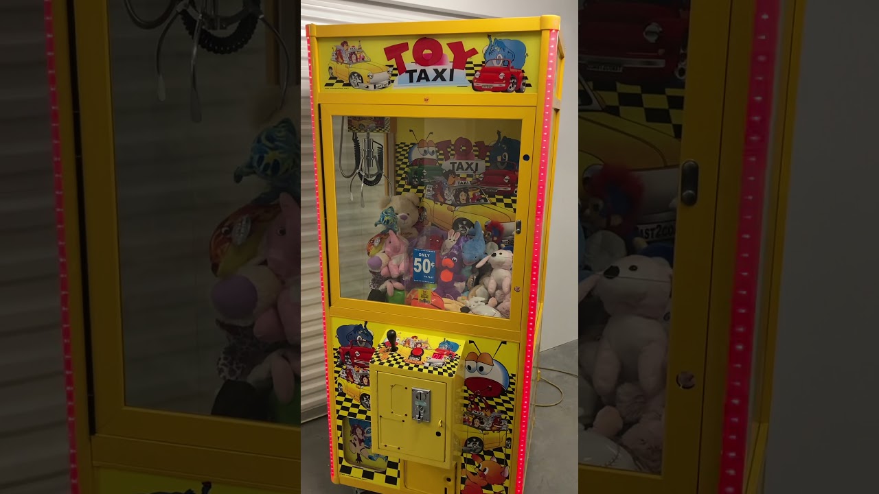 31” Toy Taxi Claw Crane Arcade Game Machine