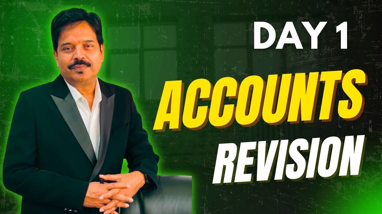 Accounts Revision Day 01