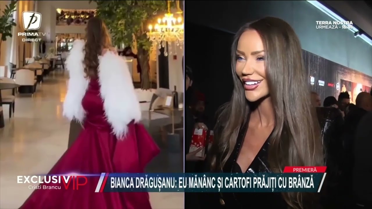 Bianca Drăgușanu, detalii inedite despre filmul vieții ei