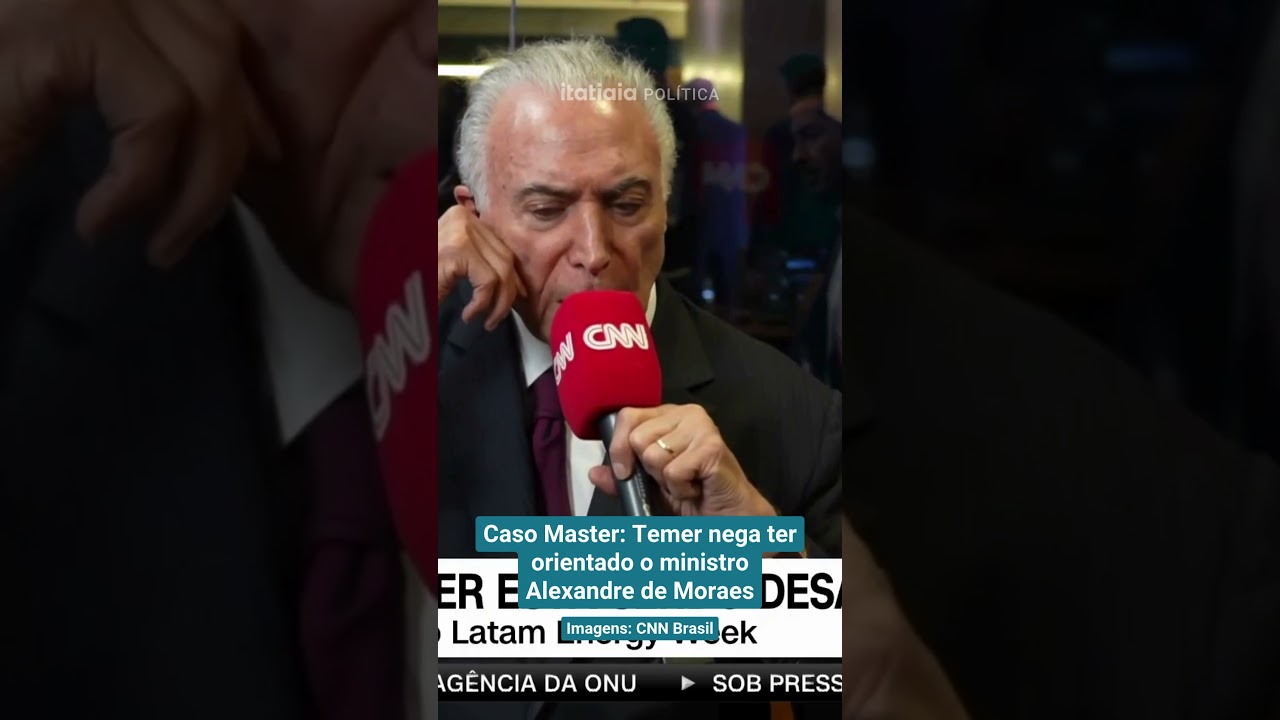 CASO MASTER: MICHEL TEMER NEGA TER ORIENTADO O MINISTRO ALEXANDRE DE MORAES