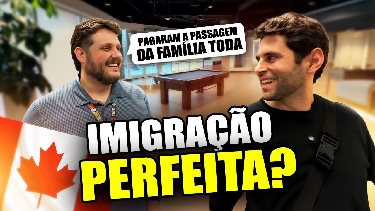 Imigração Perfeita Existe? Brasileiros Chegando no Canadá Empregados e Com Moradia! #581