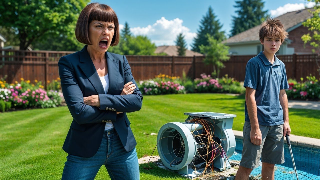 HOA Karen's Son Broke My Swimming Pool Pump, Judge Ordered Them to Pay for Complete Replacement