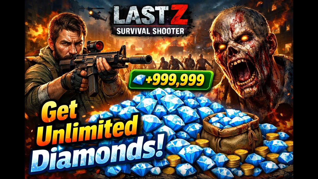 Last Z Survival Shooter Hack - Get Unlimited Diamonds on Android MOD APK and iOS Hack