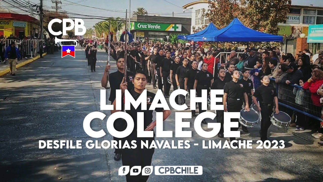 Banda Limache College - Desfile Glorias Navales, Limache 2023