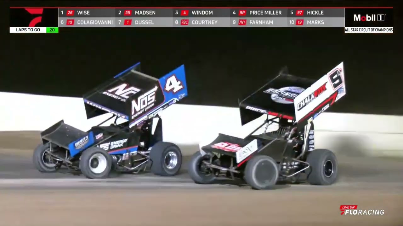 Highlights: Tezos All Star Circuit of Champions @ Ransomville Speedway 7.7.2023