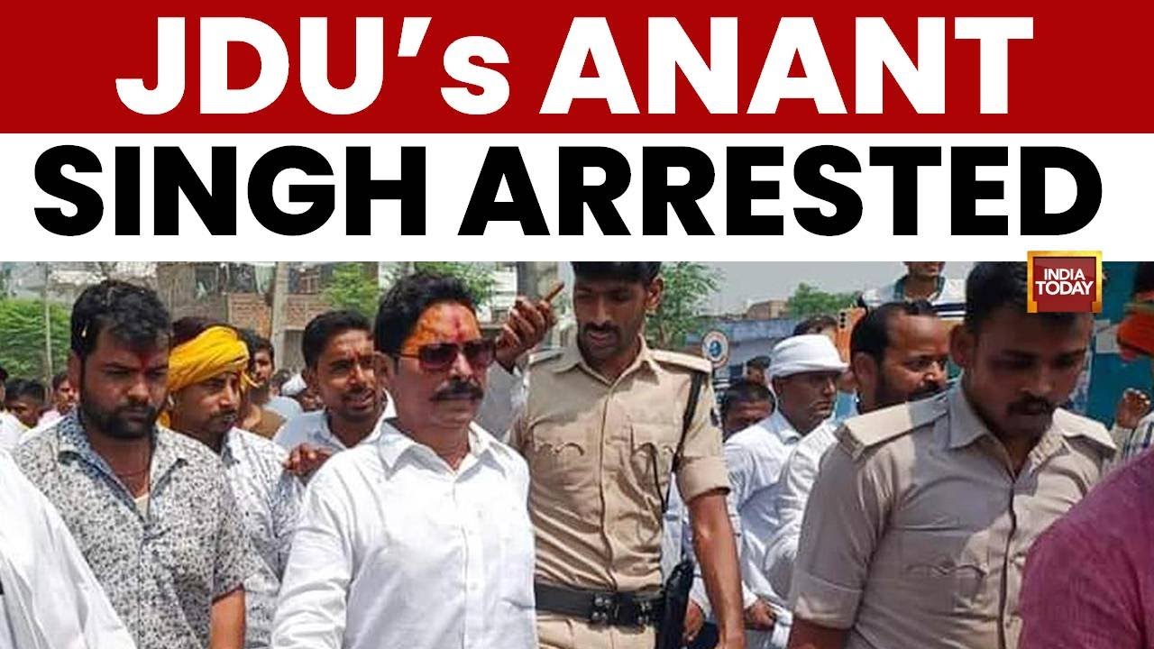Bihar 'Bahubali' Politics: JDU Leader Anant Singh Arrested For Rival Strongman's Murder In Mokama