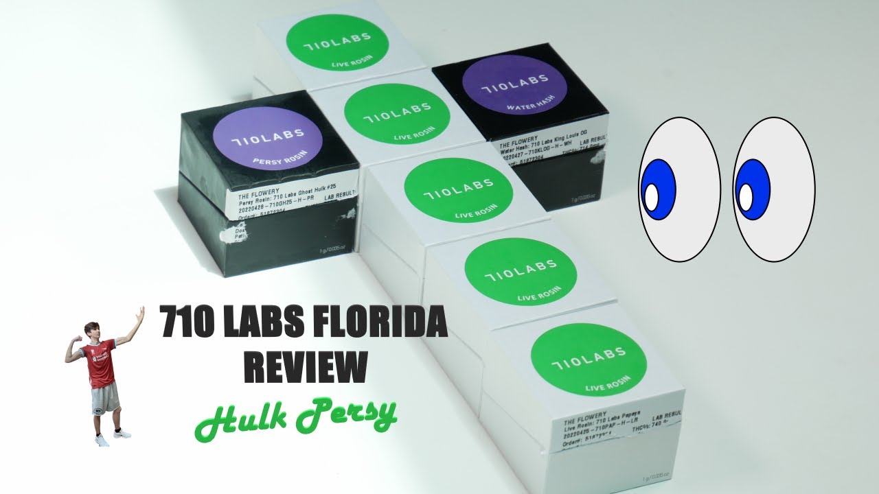 Ghost Hulk #25 Persy Live Rosin from 710 Labs | Strain Review