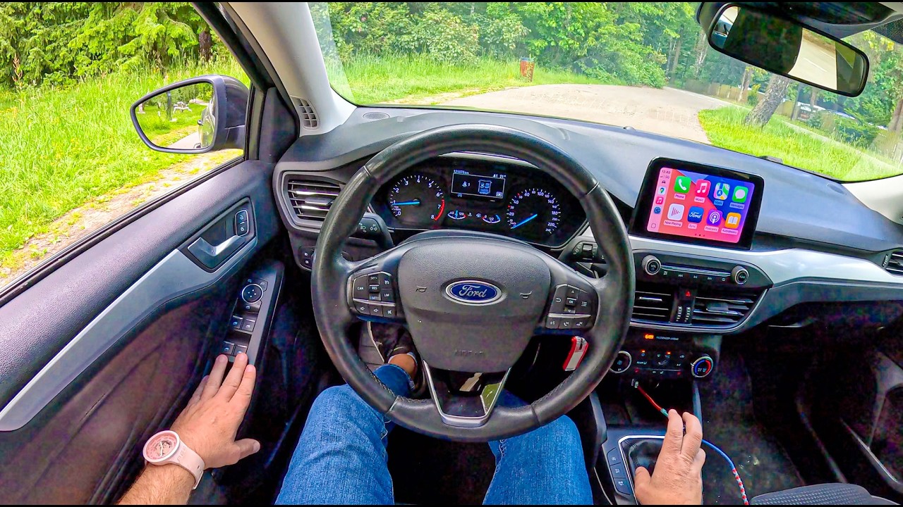 2018  Ford Focus Mk4 (1.0 EcoBoost 125 hp) | POV Test Drive #2459 Joe Black