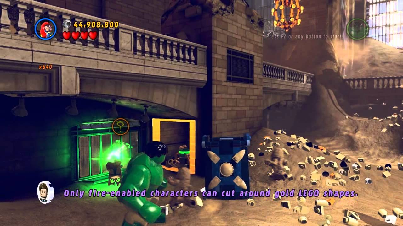 Sand Central Station - All collectibles guide (10 minikits, stan lee ) - LEGO Marvel Super Heroes