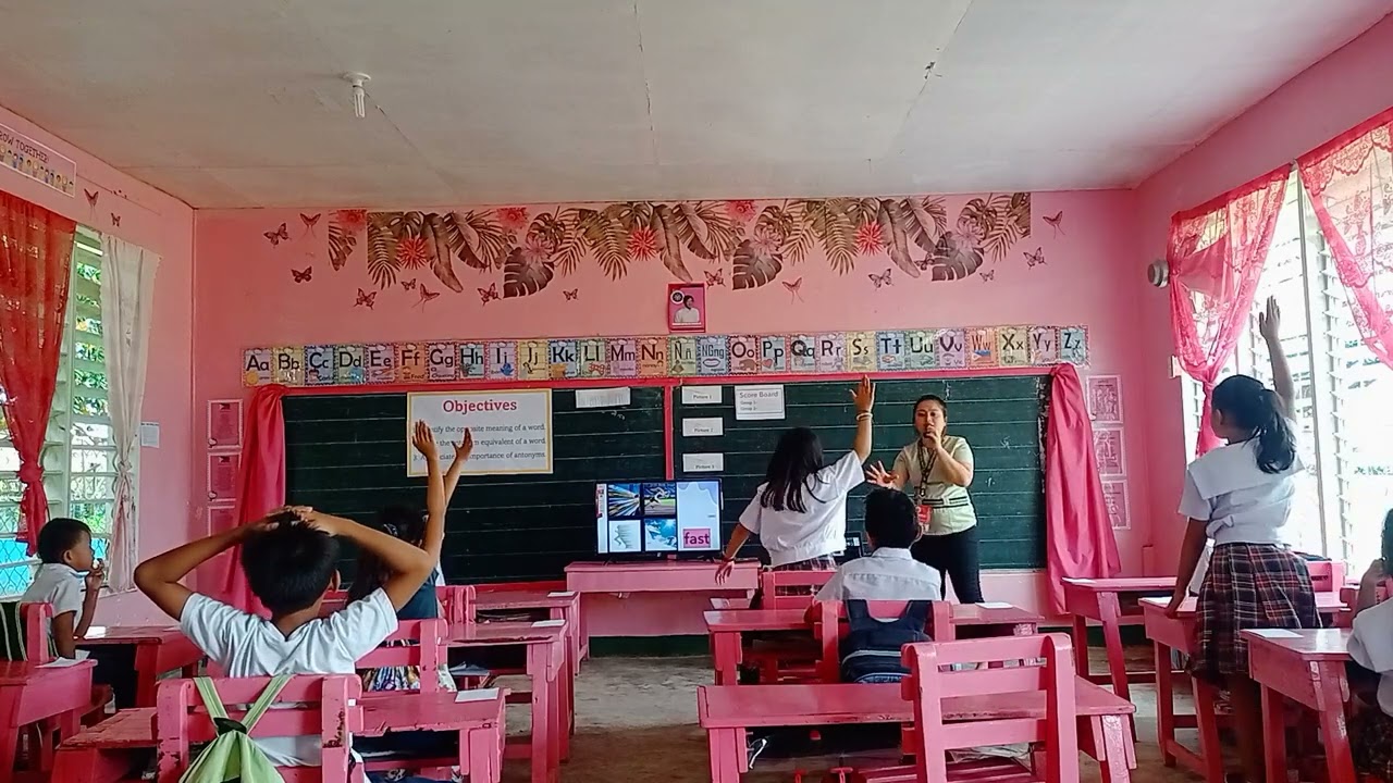Class Observation l ANTONYMS l Grade 2