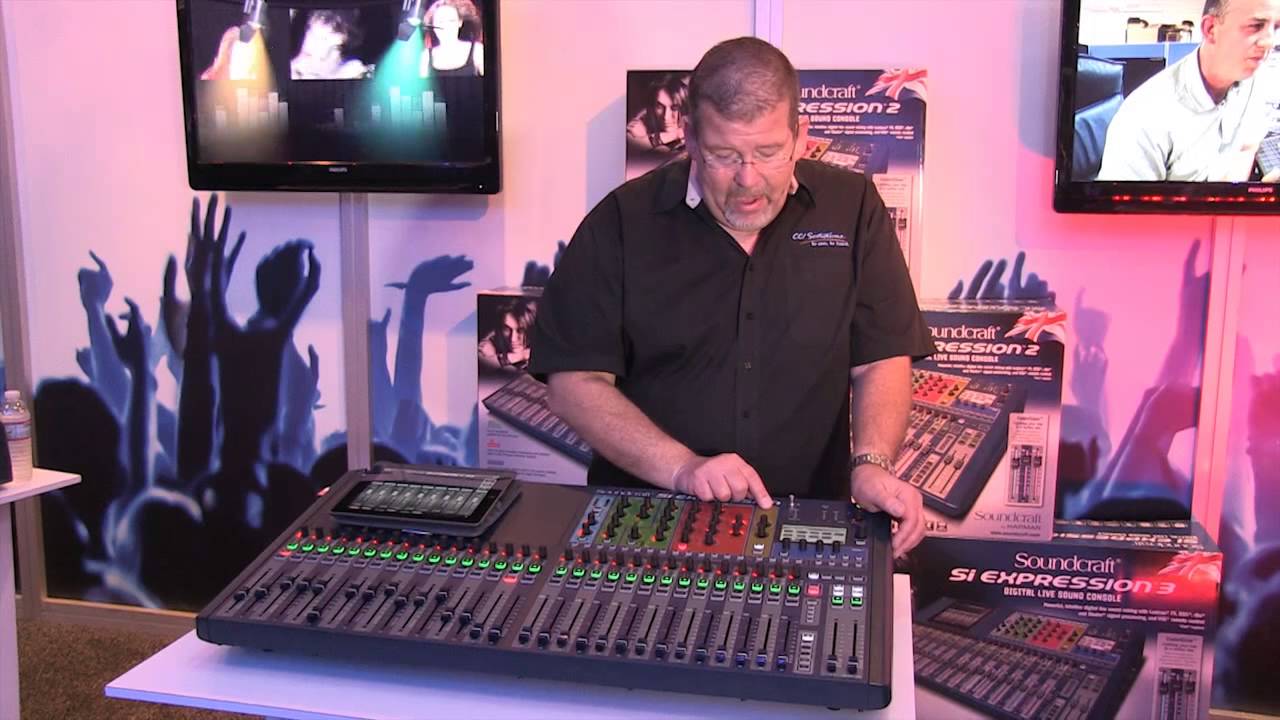 Цифровой микшер Soundcraft Si Expression — обзор