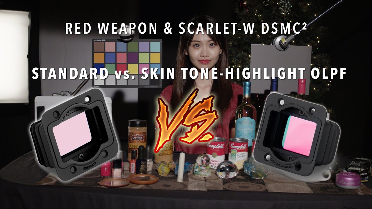 RED Skin Tone-Highlight OLPF vs. Standard OLPF // FULL DYNAMIC RANGE