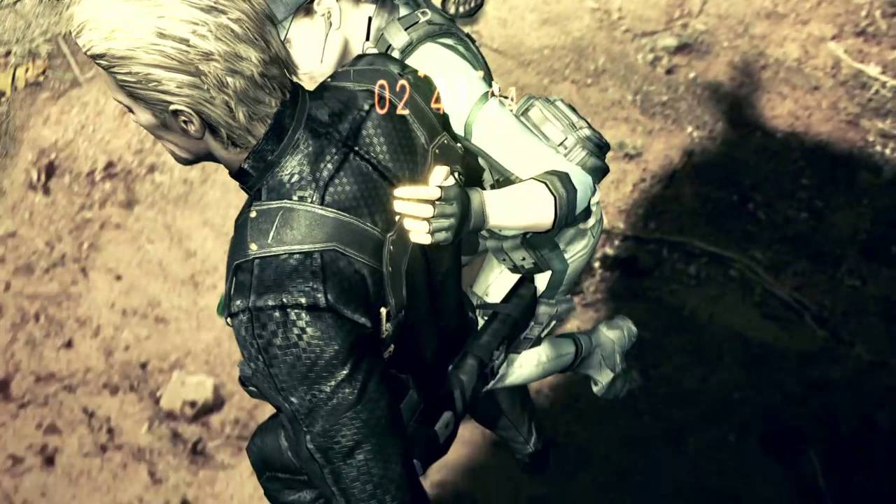 RESIDENT EVIL 5 PS4 versus mode - team survivors as WESKER