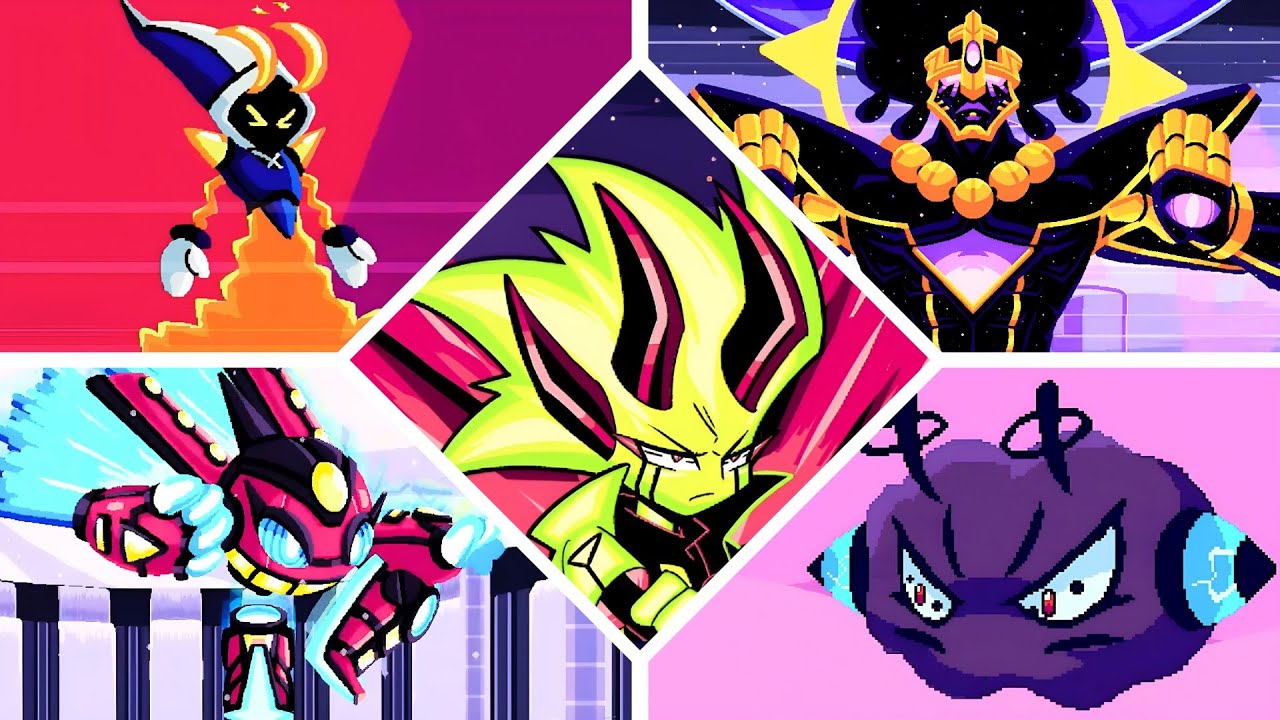 Advent NEON - All Bosses + Ending