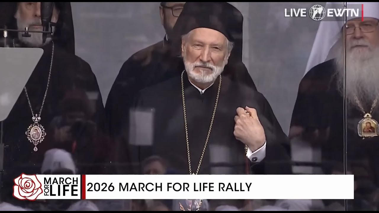 Bishop Irinej Heads Orthodox Delegation and Offers Opening Prayer at 53rd Annual March For Life