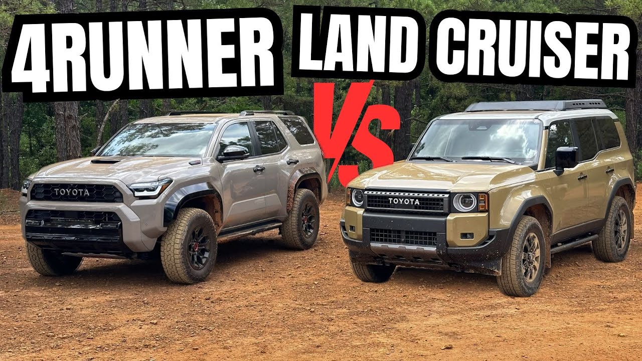Какой I$ лучше выбрать? Toyota 4Runner 2025 года против Land Cruiser 2024 года