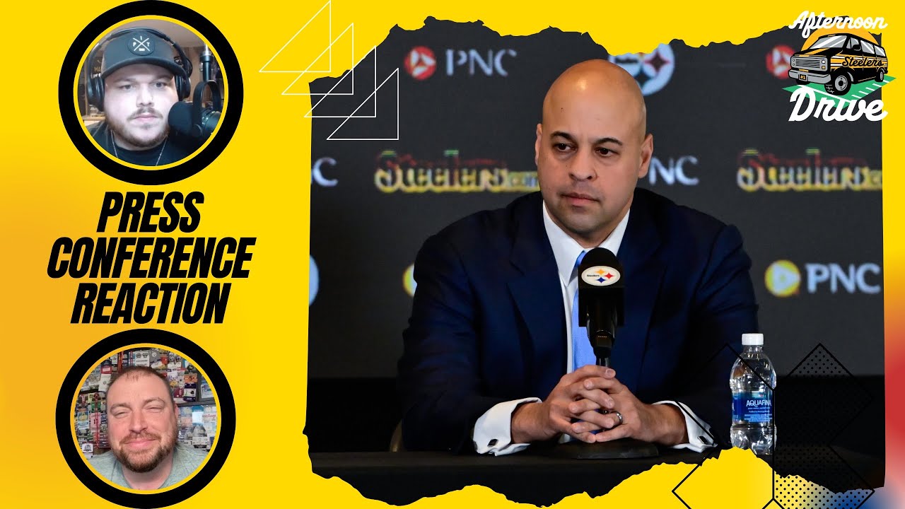 Omar Khan Press Conference Reaction | Steelers Afternoon Drive