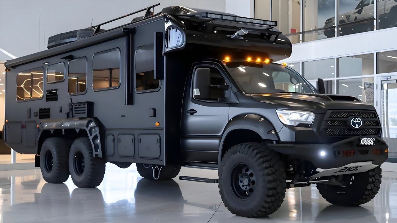 Toyota Camper 6x6 2026 &ndash; Роскошный внедорожный дом на колёсах будущего | AutoMotor Reviews