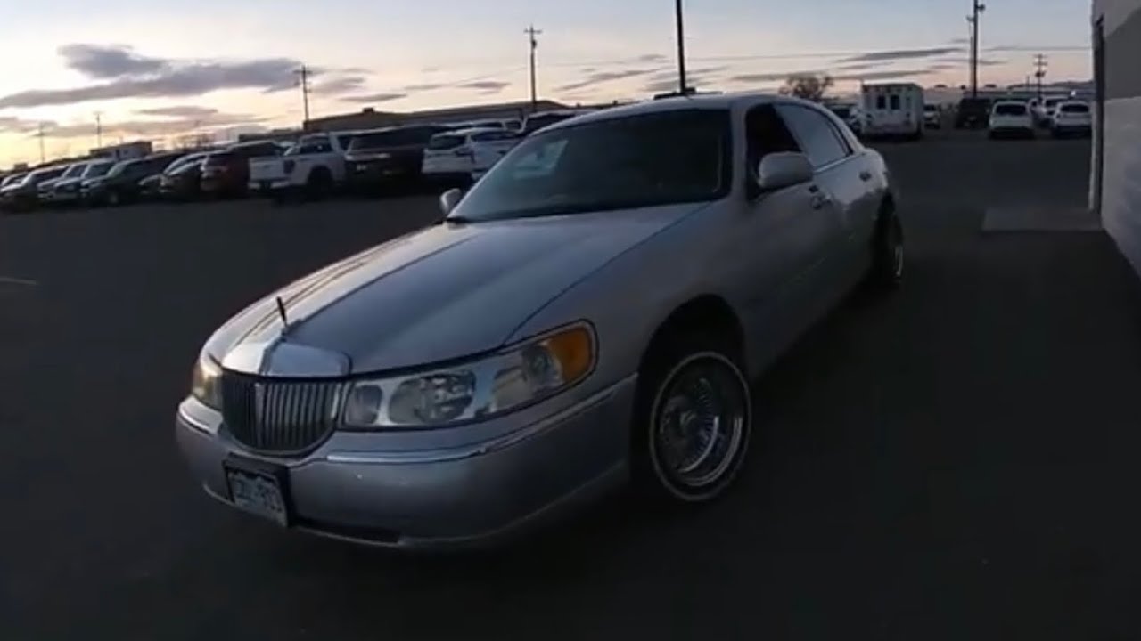 How To Install 14x7 Spoke Wire Wheels On 2000 Lincoln Towncar