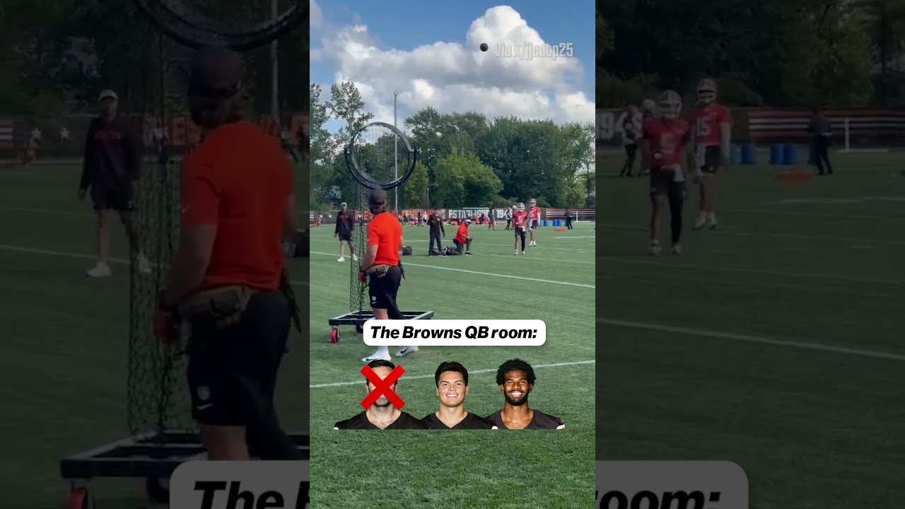 Cleveland&rsquo;s QB Situation Be Like&hellip; 😂🏈