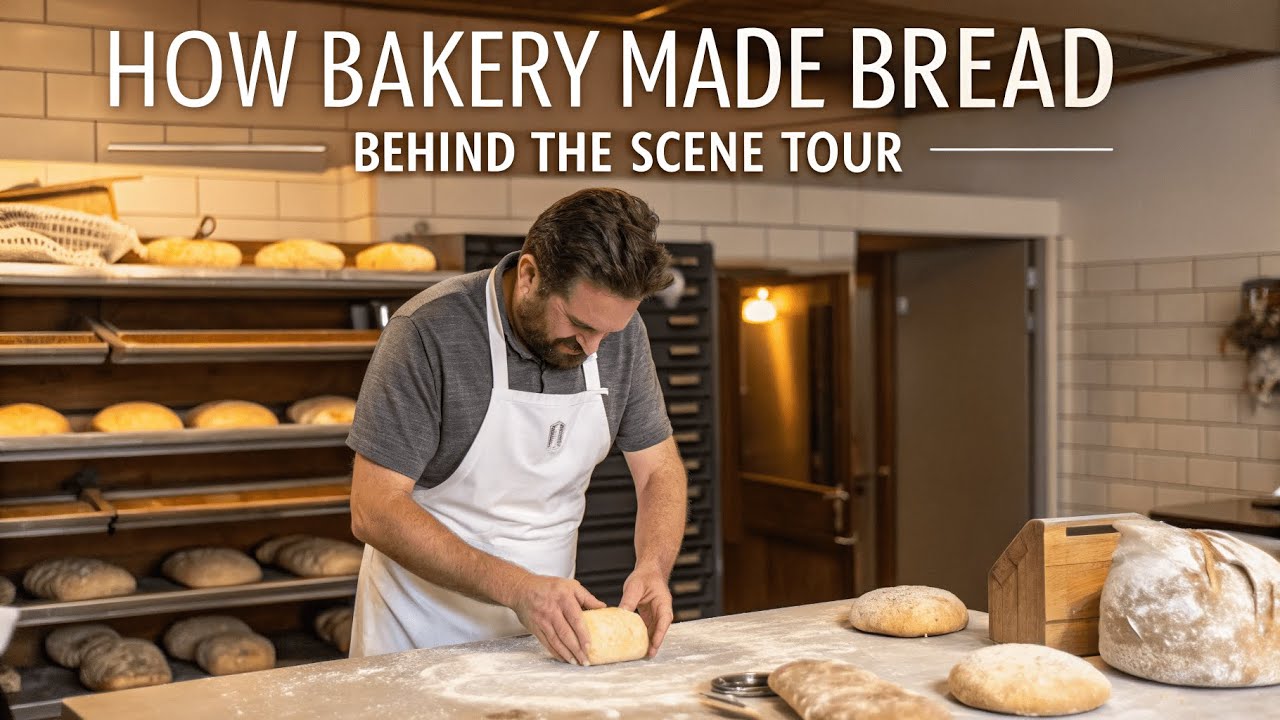 How Bakery Made Bread 🍞 | Full Tour Behind The Scenes! 🏭