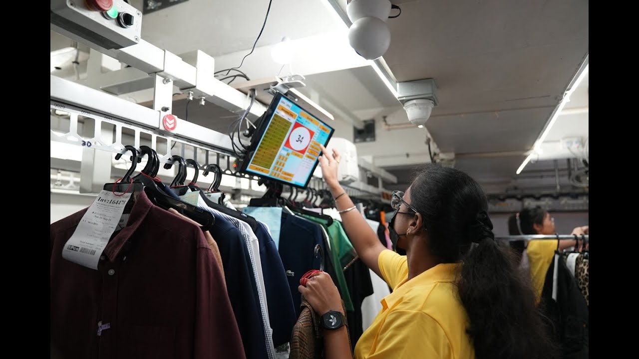 AutoSort - Automated Dry-Cleaning Assembly Conveyor by FetchTech Pte Ltd