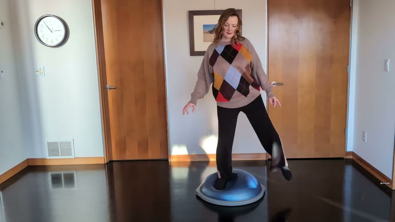 Full Body Workout with Bosu Ball (in less than 5 minutes!)