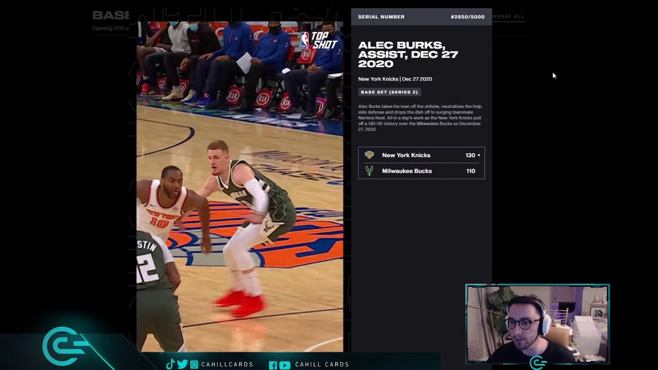 NBA TopShot - 101, Pack Openings, Marketplace Browsing