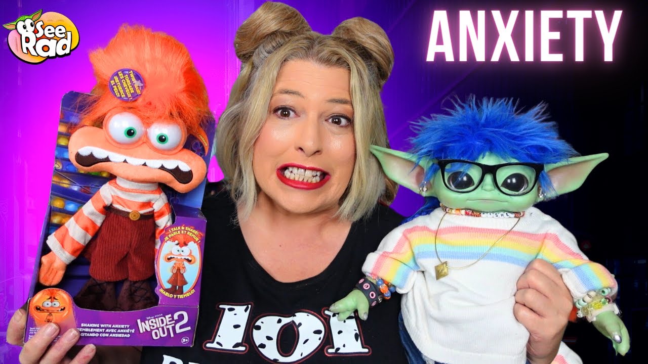Shaking With Anxiety - Inside Out 2 Feature Plush