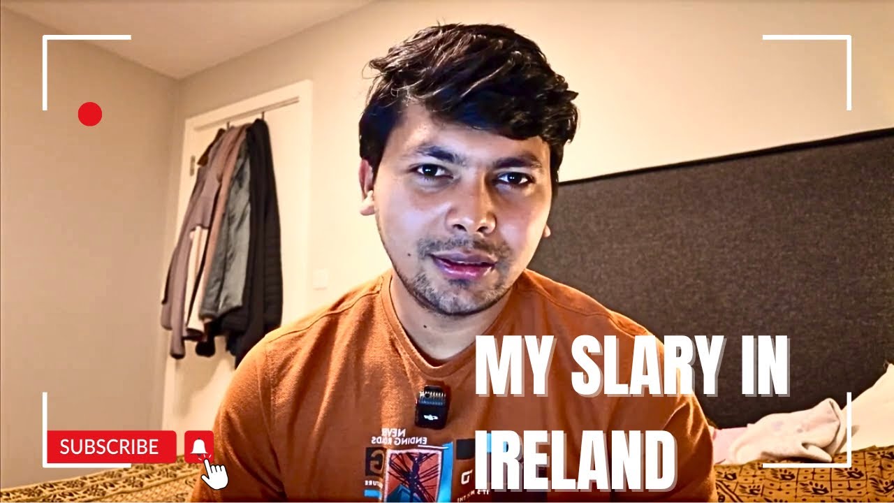 My salary and expense in Ireland 😉 | How much you can earn in Ireland | Tax deduction & expenses 😳