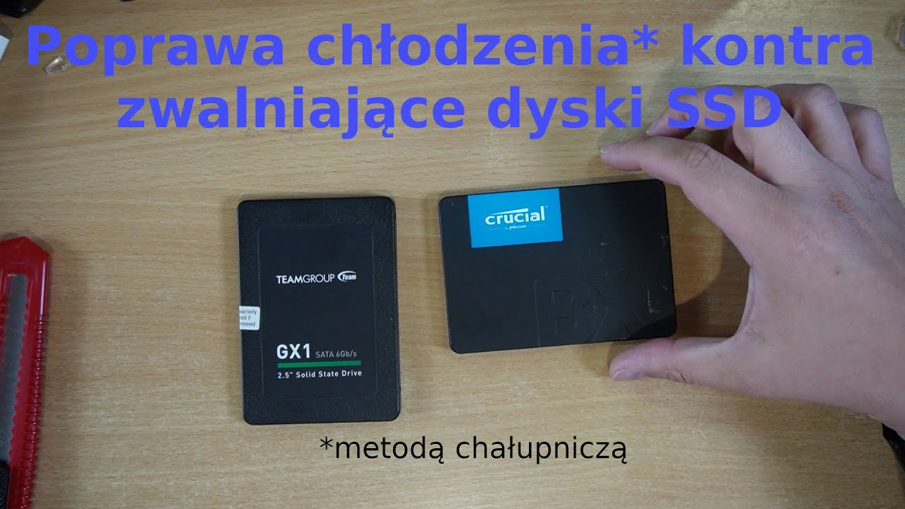usprawniam swoje dyski SSD (a przynajmniej pr&oacute;buję)