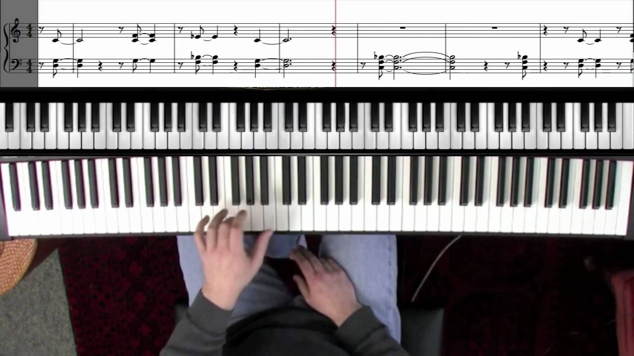 Tutorial Sophisticated Lady Part 2  (jazz piano)