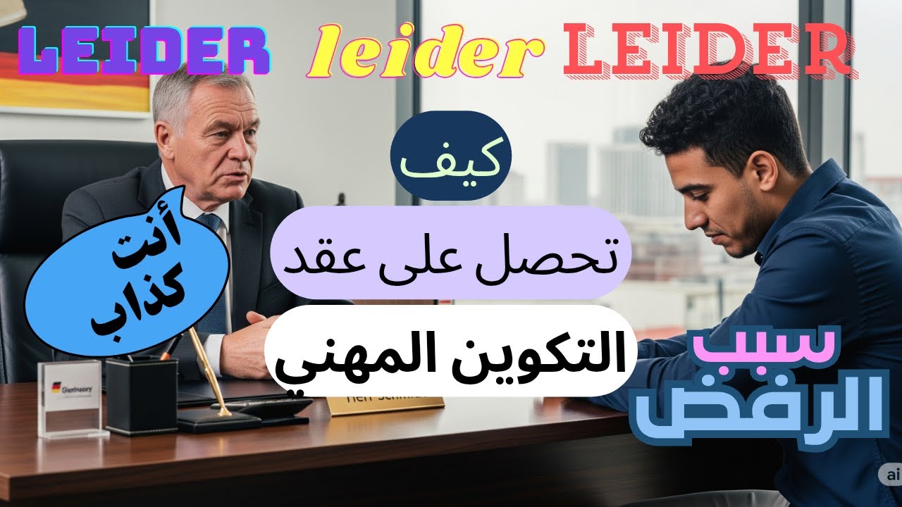 لهذا السبب لا تحصل على عقد تكوين مهني  #ausbildung  أو عقد العمل في ألمانيا. تجنب هذه الأخطاء