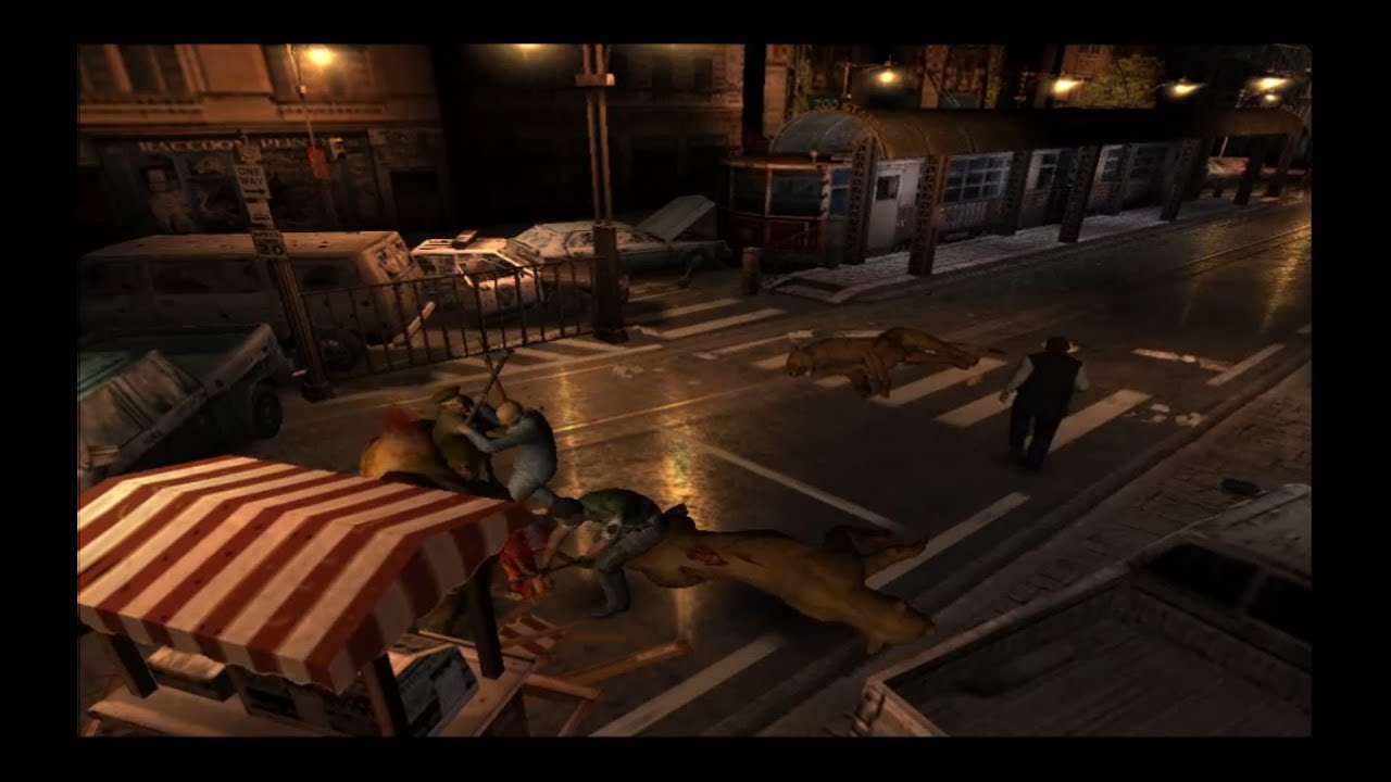 NO GUNS Resident evil outbreak file 2 showdown3 veryhard　biohazard