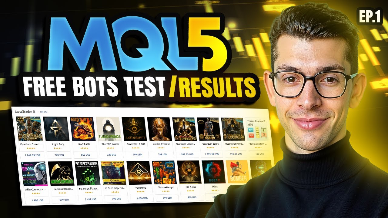 I Tested the Top Free Trading Robots on MQL5 &mdash; Here&rsquo;s What Happened (Documentary Ep. 1)