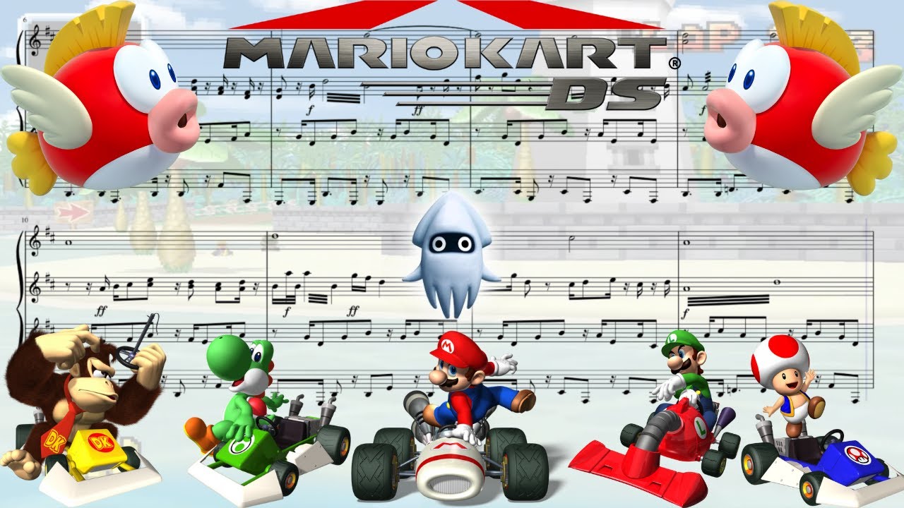 Mario Kart DS - Cheep Cheep Beach [Piano Recreation]