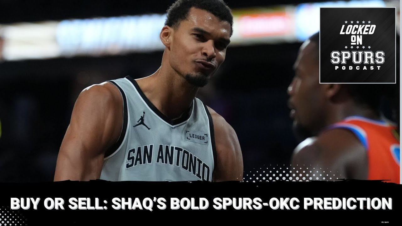 Buy or sell: Shaquille O’Neal's bold San Antonio Spurs-Thunder WCF prediction