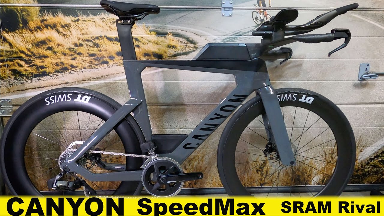 Nowy Canyon Speedmax CF7 Sram Rival pomiar mocy - idealna triathlon&oacute;wka. Rower aero, koła aero, AXS