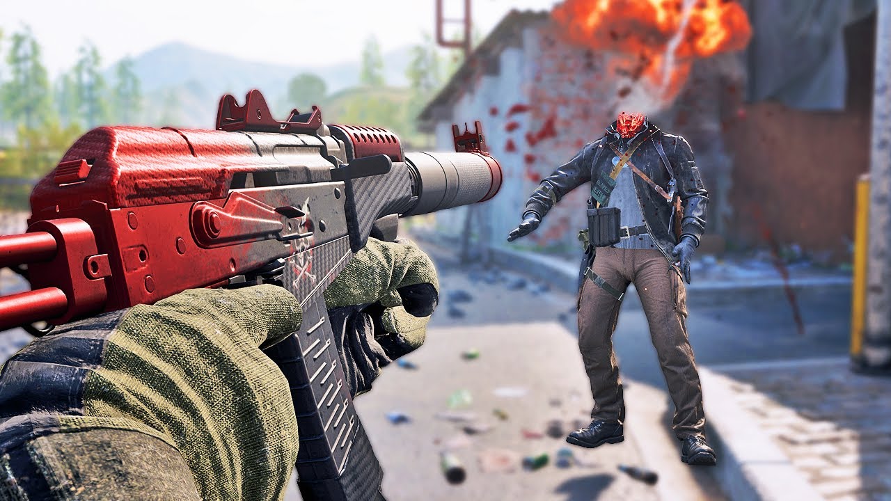 This AK74U Shoots Explosive Rounds