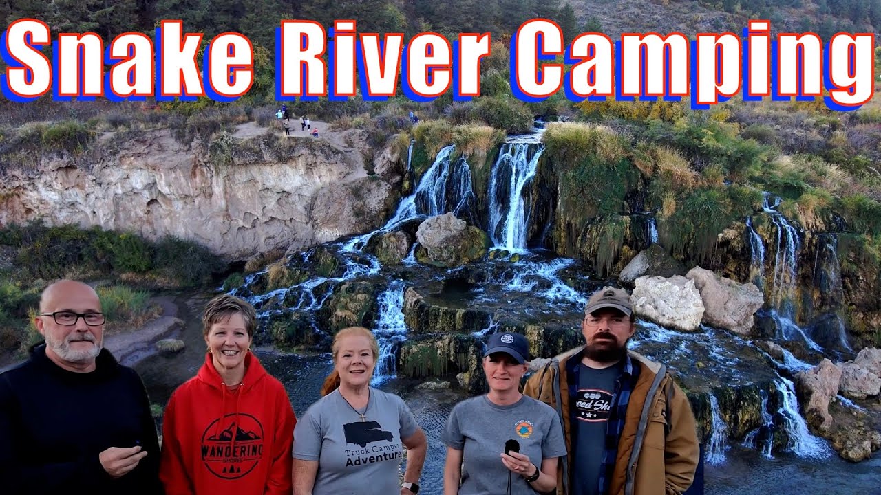 Beautiful Snake River Camping With Friends In Idaho