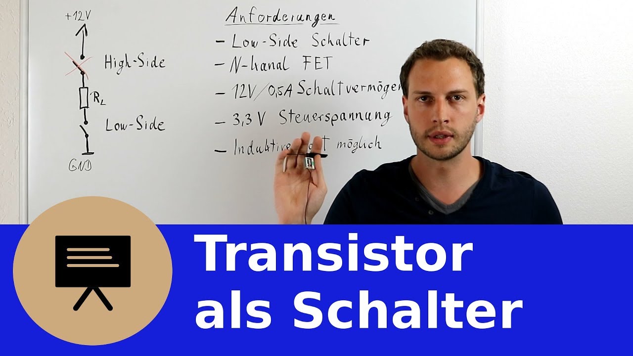0x1A Transistor (MOSFET) als Schalter